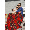 Шотландский шерстяной плед Tartan - Royal Stewart