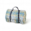 Шерстяной плед с непромокаемой подкладкой для пикников Picnic - Cottage Blue/Navy
